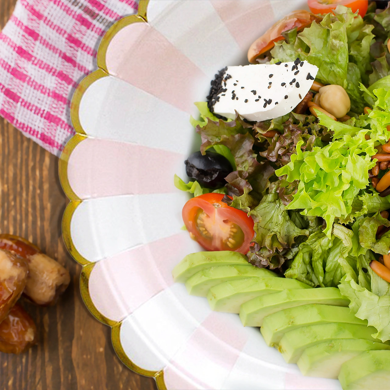 Folinda 20 Adet 33cm Pembe Kağıt Havlu - Atılabilir, Biyobozunur, Gıda Grubu, Parti Ve Ev Kullanıma Uygun Diğer