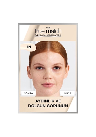L'Oréal Paris True Match Aydınlatan Serum Kapatıcı - 1N 11 ML