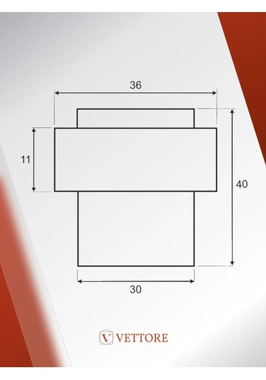 Vettore Kapı Sınırlayıcı, Durdurucu 86219141