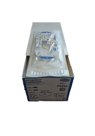 Doğsan Propılen 3/0 26mm 3/8 75cm Keskın 8 Adet