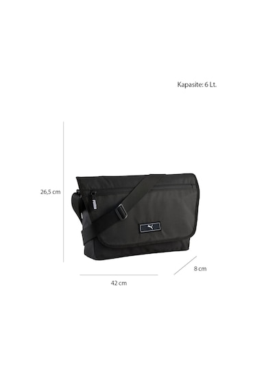 Puma Deck Messenger Unisex Çapraz Çanta Siyah