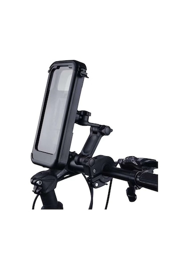 Ally Motosiklet Bisiklet İçin Su Geçirmez Gidon Bağlantılı Telef