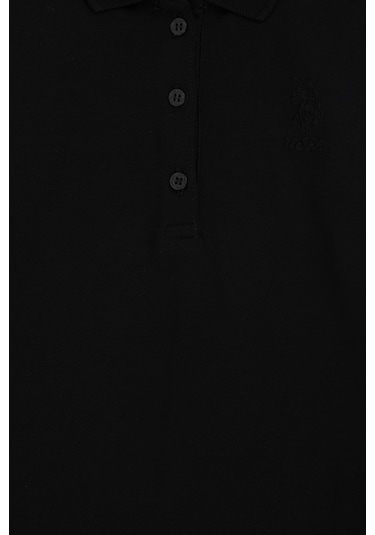 U.s. Polo Assn. Kız Çocuk Siyah Sweatshirt 50296377-vr046 Siyah