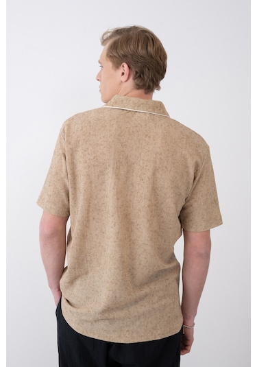 Bej Polo Yaka Tshirt Bej