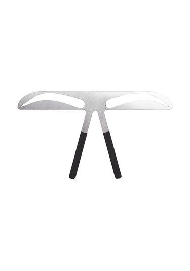 Stil 1 Paslanmaz Çelik Kaş Şablonları Kalıcı Kaş Cetveli Kaş Cetveli Ölçüm Aracı Şekil Şablonu Diğer