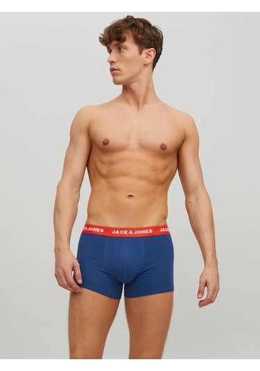 Jack & Jones 5'li Düz Renk Boxer Paketi - 12144536 Surf The Web