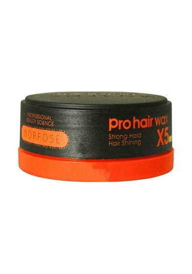 Morfose Pro Hair X5 Men Strong Hold Turuncu Wax 2 x 150 ML