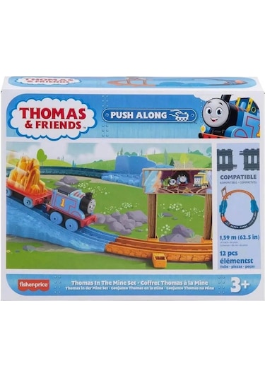 Thomas Ve Arkadaşları - Tren Seti Sür-bırak Thomas Dockside Del