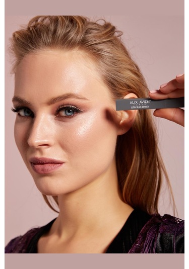 Alix Avien Uzun Süre Kalıcı Suya Dayanıklı Yoğun Pigmentli Keçe Uçlu Siyah Likit Eyeliner Ultra Black Dipliner