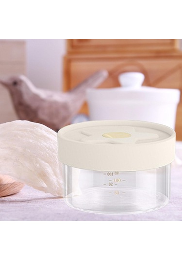 Suntek Şeker Kahve 100ml Için Ölçekli Organizasyon Kavanozlu