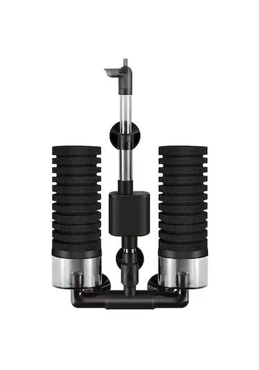 Yifomall Akvaryum Hava Motorlu Filtre Su Perisi Küçük Akvaryumlar İçin Minyatür Su Emici Pompa İle Avrupa Standartı Yu-229a