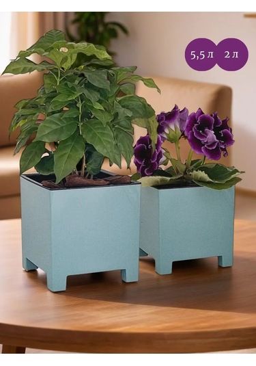 Live-in-green 2l Ve 5,5l Plastik Çiçek Saksısı S 414356145