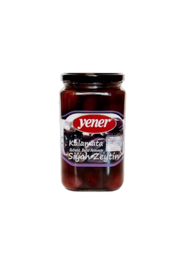 Yener Siyah Kalamata Zeytin 500 Gr
