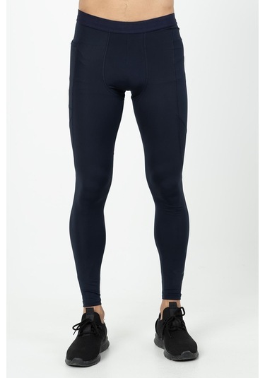 Maraton Active Slimfit Erkek Koşu Lacivert Tayt 21966-lacivert