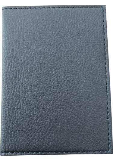 Deri Ruhsat Kabı Kılıf Siyah