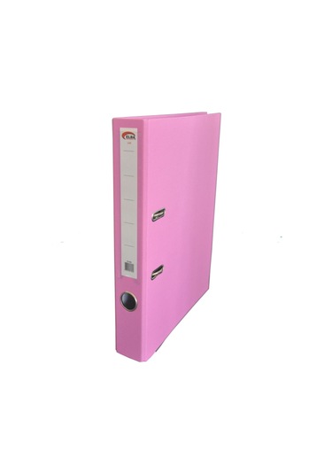 Büro Klasör Dar Plastik Pembe Çok Renkli