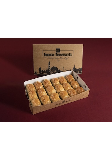 Hacı Levent Antep Fıstıklı Kuru Baklava 1 KG