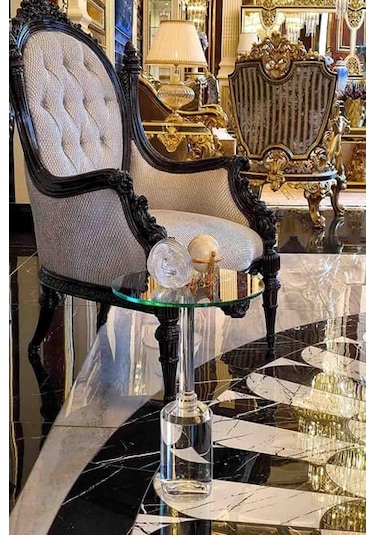 Dulda Akrilik Pera Sehpa Şeffaf