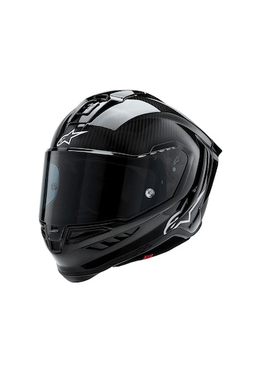 Alpinestars Supertech R10 Carbon Spor Motosiklet Kaskı Siyah