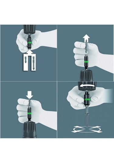 Wera 897/4 R Sb Rapidaptor Bitorsion Bits Tutucu 75mm 05073420001