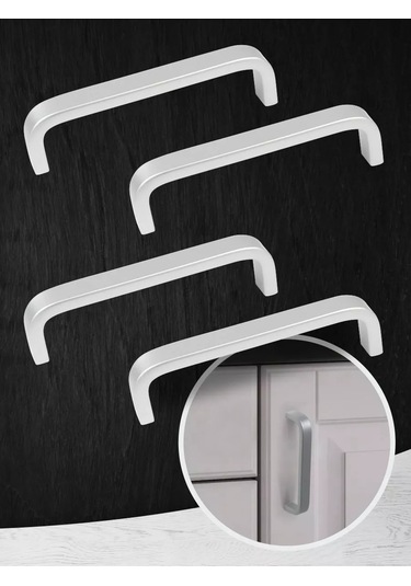 Metalheart Mobilya Kulp Takımı 4 Adet 229428877 Siyah