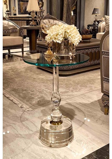 Dulda Akrilik Violeta Sehpa Şeffaf