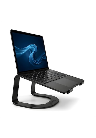 Prexua Lifter Ergonomik Metal Notebook & Laptop Standı - Metal - Siyah - Lft4015bl