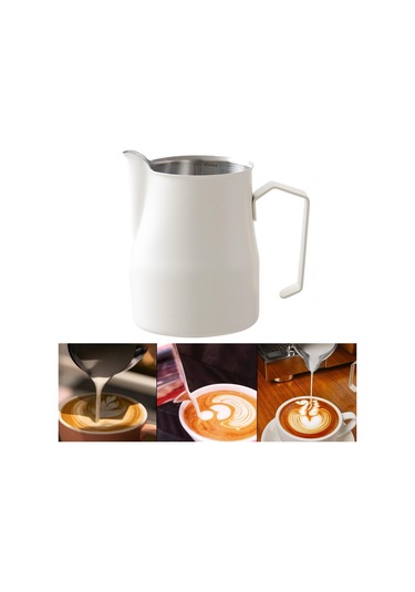 Suntek Sıcak Çikolata Ev Restoranı Için Süt Köpürtme 500ml-bej