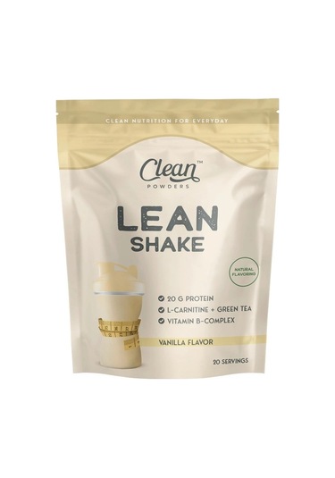 Clean Powders Lean Shake 600 Gr Vanilya