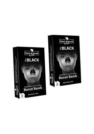 Rituel de Beaute Aktif Karbon Burun Bandı 2 x 6 Adet