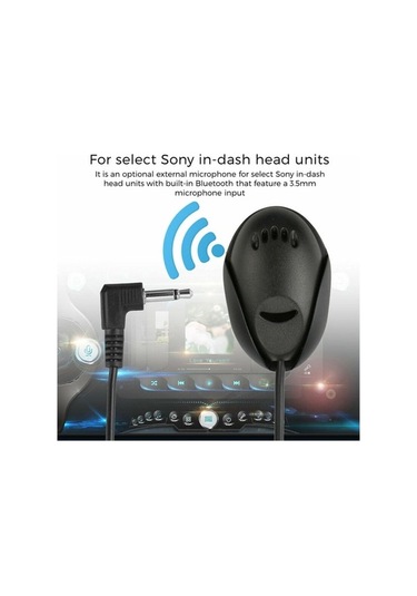 Didadodo Zj010mr 3.5mm Açı Başlı Araba Gps Hoparlör, Harici Mikrofon, Bluetooth Mikrofon