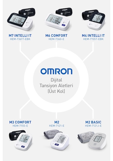 Omron M4 Intelli IT HEM-7155T-EBK Koldan Dijital Tansiyon Aleti
