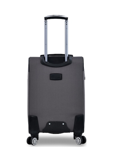 Fossil Ultra Light Kumaş Unisex Kabin Boy Valiz Gri Fsl010 Gri