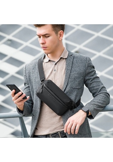 Maoyaya Erkekler Oxford Bez Tek Omuz Göğüs Düzenli Günlük Çanta Çok Renkli