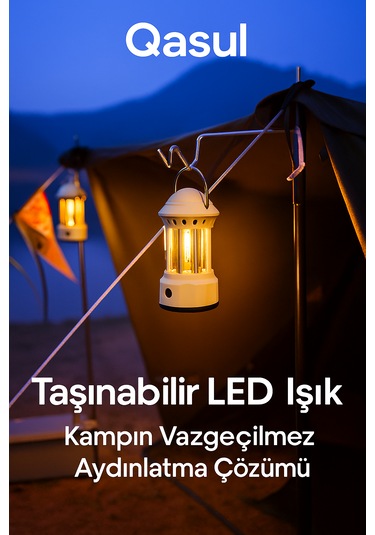 Yh09 Taşınabilir Led Işık 3 Kademeli Işık Modu 3w Güç Çıkışı