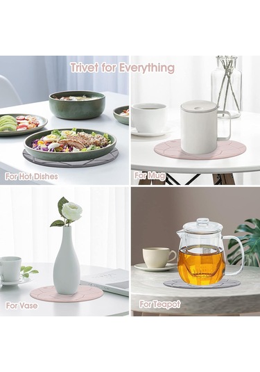 Sıcak Tencere İçin Silikon Bardak Altlıkları, Mutfak İçin Isıya Dayanıklı Bardak Altlıkları Diğer