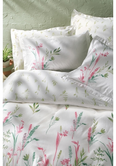 Yataş Bedding  Hana Ranforce Tek Kişilik  Nevresim Takımı - Pembe