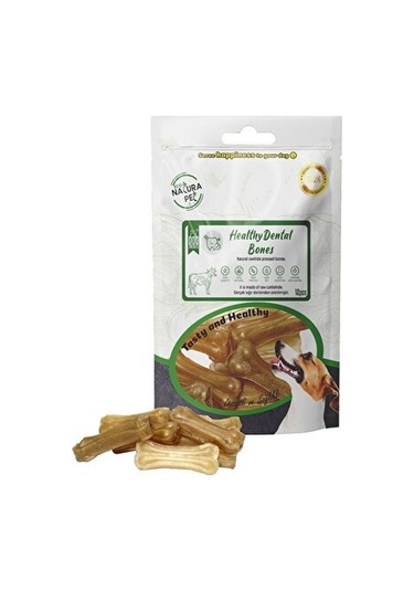 Eco Natura Pet Healty Dental Bones Natural Pres Kemik 5 CM 12'li 90 G