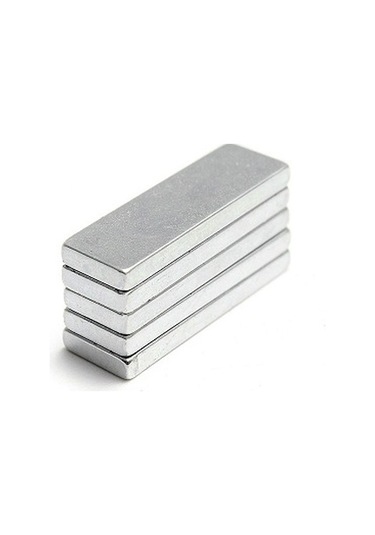 5 Adet 30Mm X 10Mm X 3Mm Köşeli Süper Güçlü Neodyum Mıknatıs