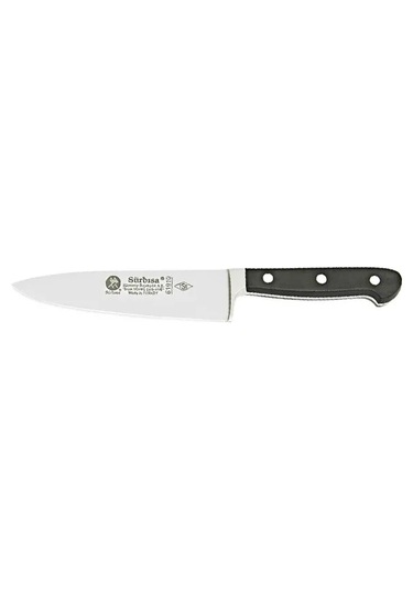 Sürbısa 61910 - Sürmene Sıcak Dövme Şef Bıçağı 15,5 Cm Çok Renkli