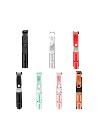 Cbtx Xt09 Canlı Cep Telefonu Tripod Selfie Stick Braketi Bluetooth Selfie Stick Pink