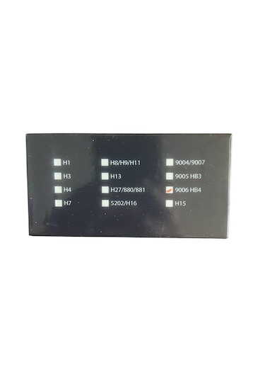 H9006 Led Xenon 12v V6 Prof Hb4