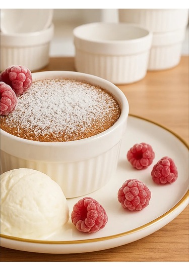 Shiny Kitchen 6'lı Fırın Kasesi Seti 453073714 Beyaz