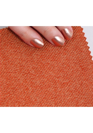 Lorencehome Copper Puf - Turuncu / Lorencehome