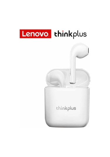 Geeksen Lenovo Thinkplus Lp2 Tws Kulaklık Bluetooth 5.0, Çift Kulaklık Tasarımı, 20 Saat Mükeyemel Çalma Süresi, Siyah