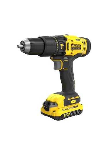 Stanley Fatmax SCD711C2K 18V 1.5AH V20 Li-Ion Çift Akülü Darbeli Matkap