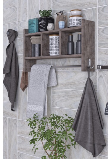 Erguvan Çok Amaçlı Mutfak Antre Banyo Organizer Raf