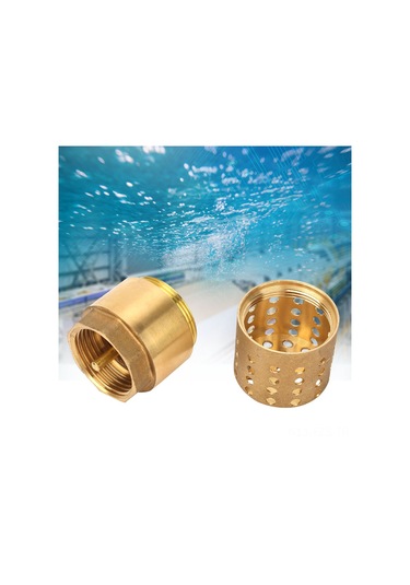 Fosenze Dn25 Bronz Hidrofor Taban Valfi, Tek Yönlü Kontrol Fonksiyonu, Iç Parça, Sıkı Kapama, Korozyon Direnci, Kolay Kurulum