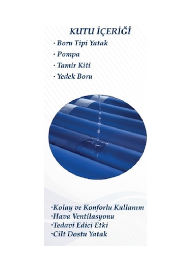 Iron IRN051 Yatak Yaralarını Önleyen Havalı Yatak Sistemi