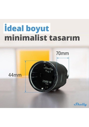 Shelly Plus Plug S Akıllı Priz